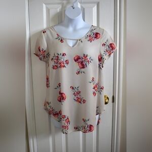Floral Print Blouse